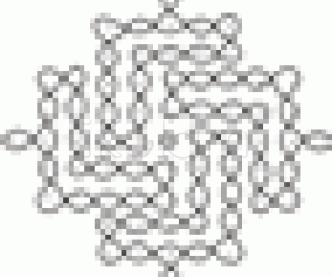 Dotted Kolam - 11 - 1 Dotted Kolam - 11 - 1
