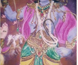 Rangoli: Ram Navami rangoli - Geetha updesh Rangoli: Ram Navami rangoli - Geetha updesh