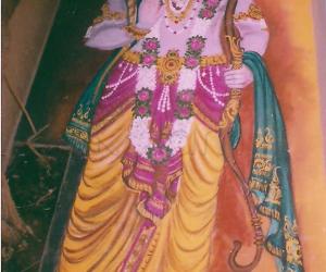 Rangoli: Lord Ram rangoli Rangoli: Lord Ram rangoli