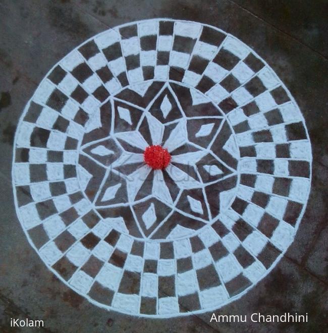 Rangoli: Navratri 2014-day 5 Rangoli: Navratri 2014-day 5