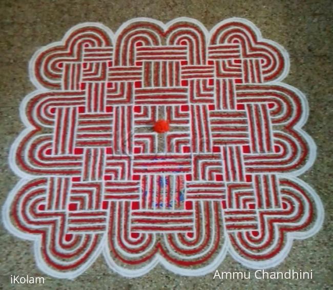 Rangoli: Navratri 2014-day 6 Rangoli: Navratri 2014-day 6