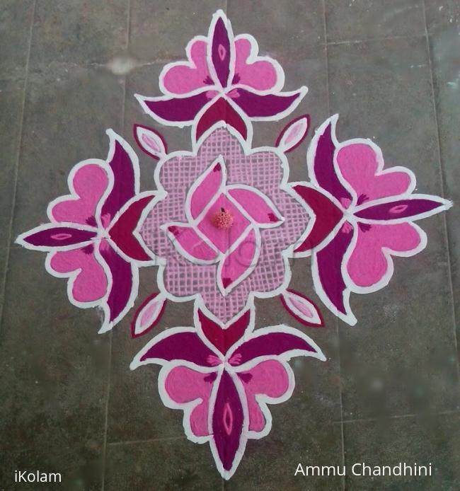 Rangoli: Navratri 2014-day 8 Rangoli: Navratri 2014-day 8