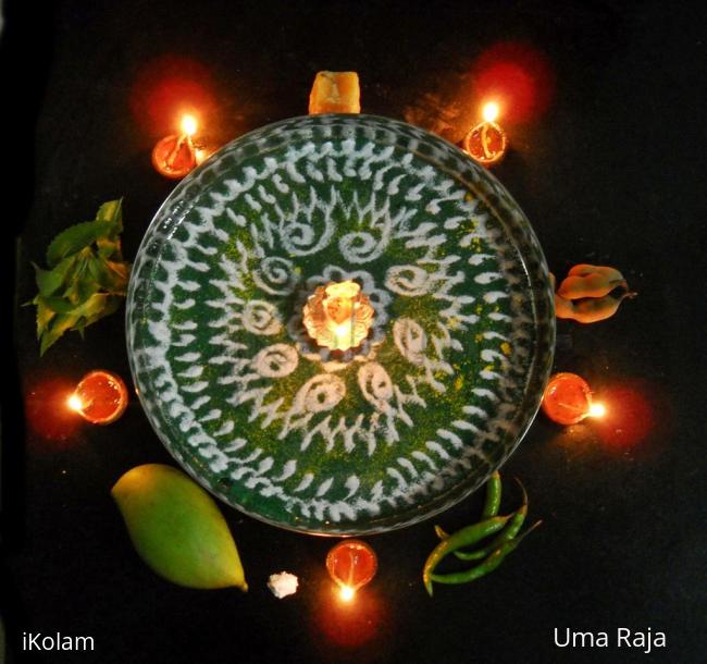 Rangoli: HAPPY UGADI Rangoli: HAPPY UGADI