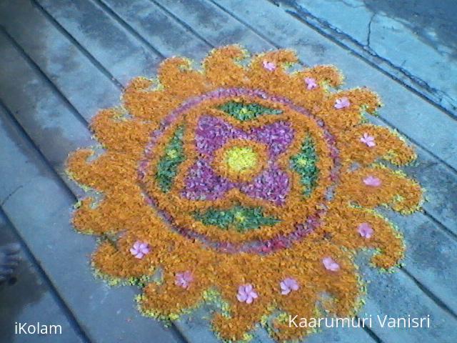 Rangoli: Blossoms Rangoli: Blossoms