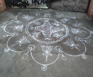 Rangoli: Navarathri kolangal