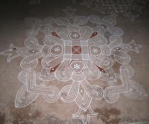 Rangoli: kanya kolam`