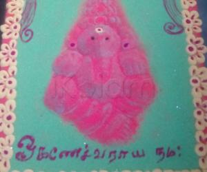 Vinayagar kolam 3D