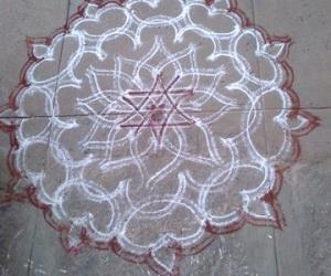 Rangoli: Free hand rangoli