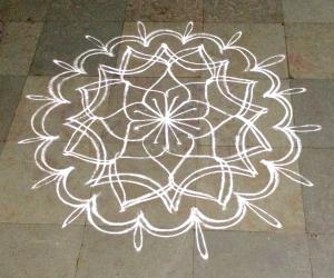 Tuesday kolam