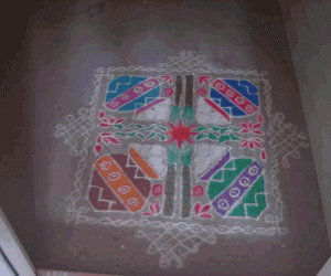 Rangoli: Bhogi Kundalu