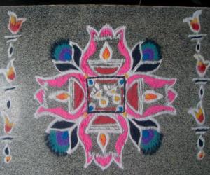 Janmashtami Kolam