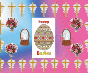 Rangoli: Easter card