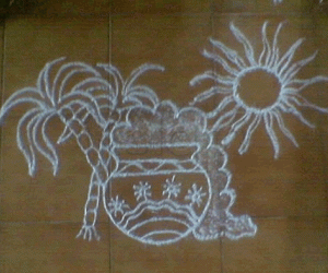 Rangoli: Happy Pongal