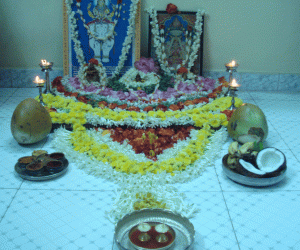 Rangoli: Kojagari - Lakshmi pooja