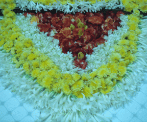 Rangoli: Kojagari - Lakshmi pooja - rangoli border