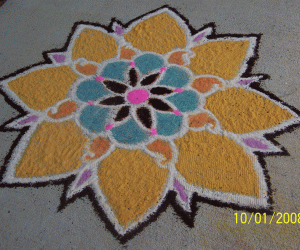 Rangoli: Navrathri - Rangoli