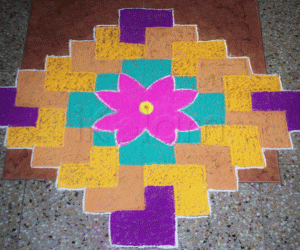 Rangoli: Padi