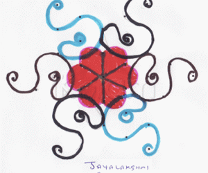 Rangoli: Swirls