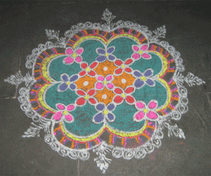 Christmas Rangoli