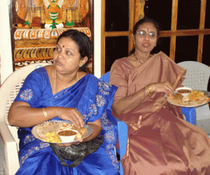 Rangoli: Akila and Sumathi