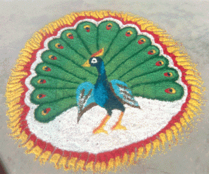 Rangoli: Kolam - First place