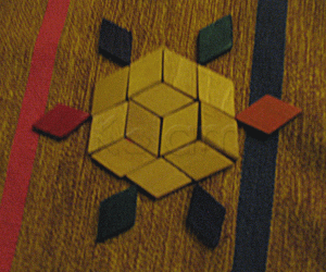 Pattern using blocks