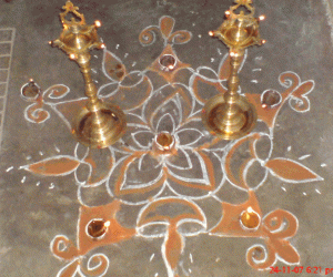 Rangoli: Deepam festival