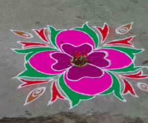 Rangoli: Sankranthi Rangoli