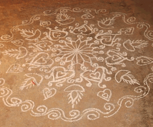 Diwali rangoli