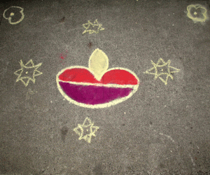 My Diwali Rangoli