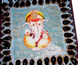 Decoupage ganesha