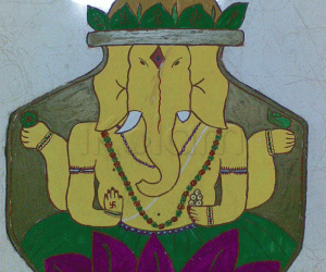 Kalash mein Ganesh - (Ganesh in Kalash)