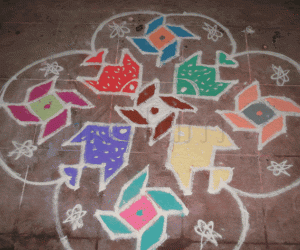 Rangoli: Fishy!