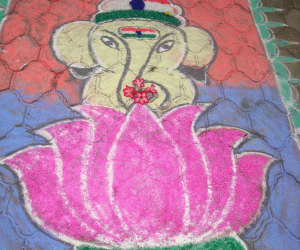 Patriotic Ganesha