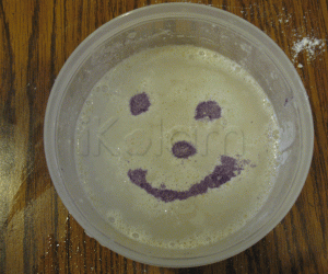 Rangoli: Happy face!