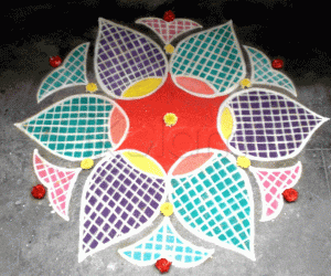 Margazhi dew drops Kolam contest - 2008-2009