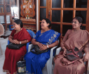 Rangoli: Subashini, Akila and Sumathi