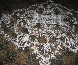 Double Padikolam!