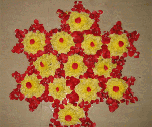 Karthigai Rangoli