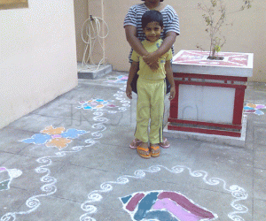 Rangoli: Shell