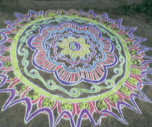 Rangoli: Margazhi - 11