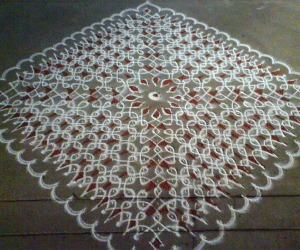 Rangoli: Margazhi dew drops Kolam contest - 2008-2009