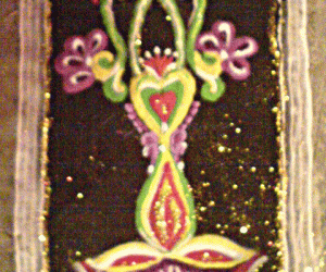 Rangoli: Embossed Rangoli