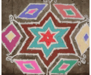 Rangoli diamonds