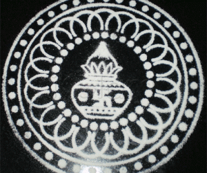 Stencil Rangoli