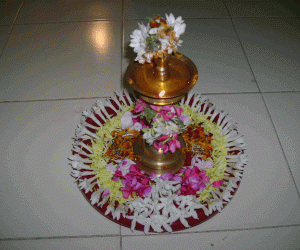 Rangoli: Nalvilakku