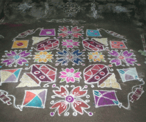 Pongal kolam