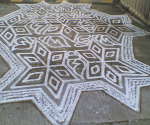 Rangoli: Shells