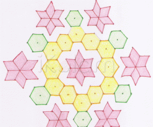 Stars and hexagons