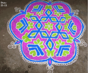 Rangoli: Margazhi dew drops Kolam contest - 2008-2009